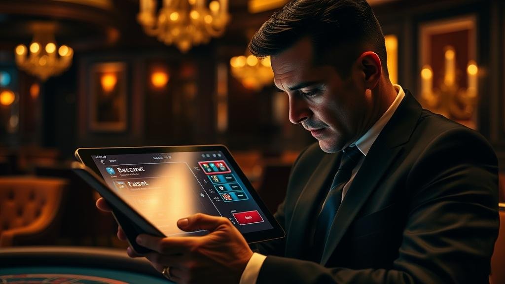 คู่มือบาคาร่า แท็บเล็ตสำหรับมืออาชีพ 806