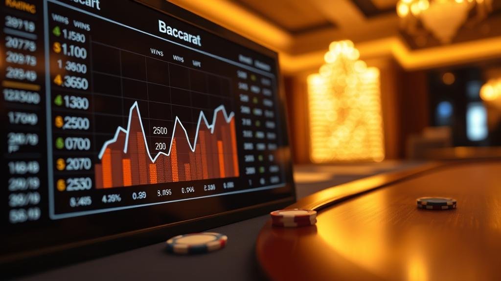 เปรียบเทียบหน้าจอเกมบาคาร่าแบบคลาสสิกและแบบทันสมัย