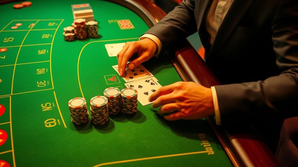 ตัวอย่างเค้าไพ่บาคาร่า: ลูกปัด, ถนนไม้ขีด, ปิงปอง