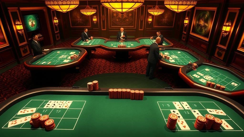 ภาพประกอบเค้าไพ่บาคาร่าแบบต่างๆ