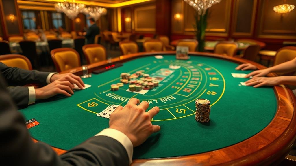 หน้าจอแสดงห้องบาคาร่าจากค่ายดัง