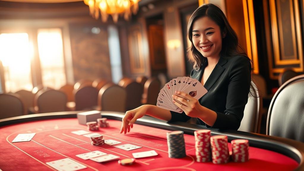 อินเทอร์เฟซเกมบาคาร่าจากค่ายดัง