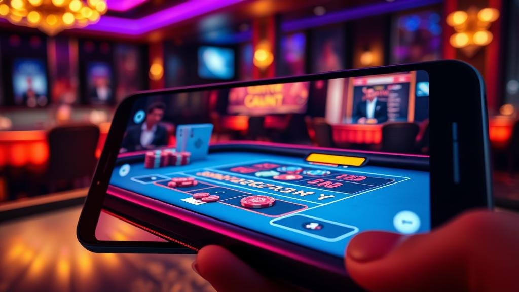 หน้าจอเกมบาคาร่าสดจาก Playtech