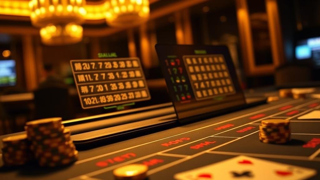 หน้าจอเกมบาคาร่าจากค่าย SA, Sexy, LuckyStreak, Entwine