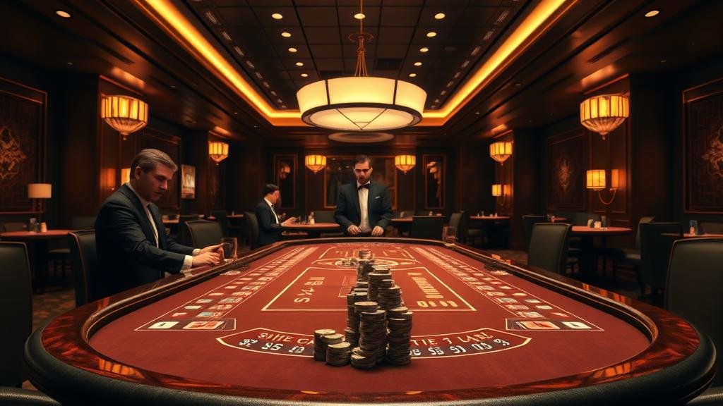 อินเทอร์เฟซเกมบาคาร่า XPG ที่ทันสมัย