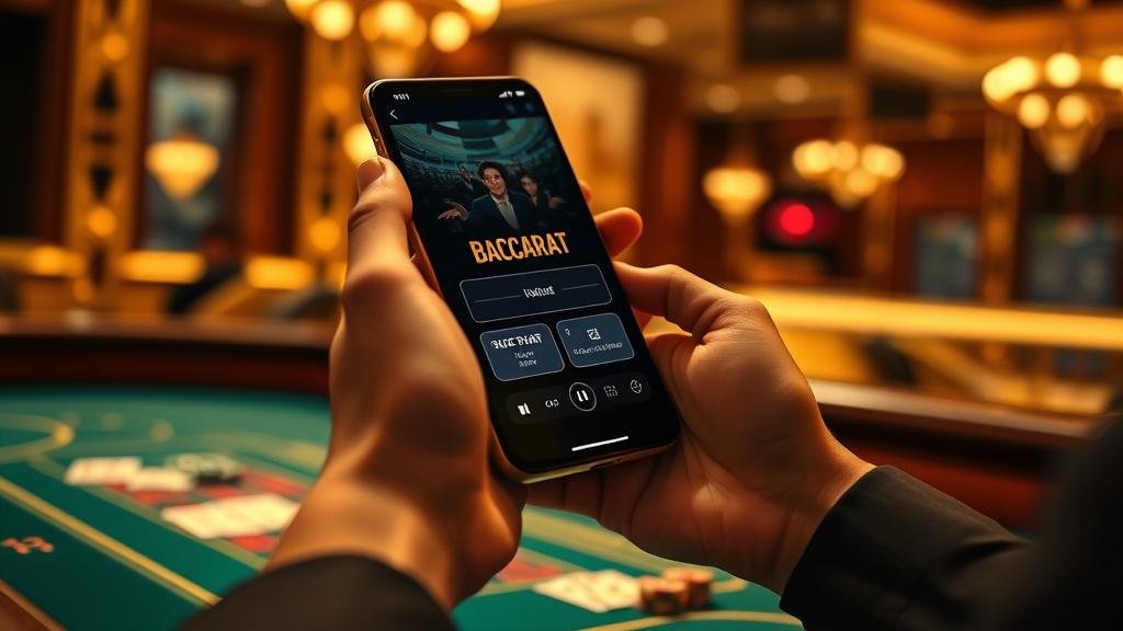 การเล่นบาคาร่าบนเดสก์ท็อป