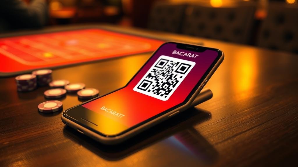 แผนภาพกลยุทธ์การเล่นบาคาร่า QR