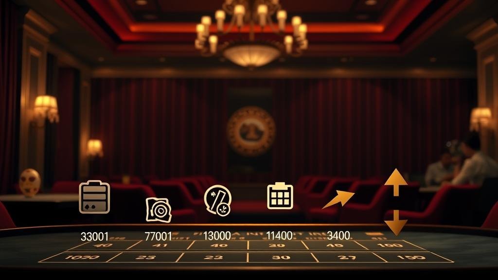 สถิติและอัตราจ่ายบาคาร่าบนหน้าจอ