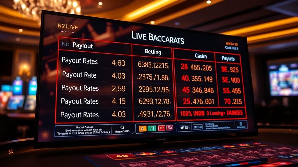 การวิเคราะห์สถิติบาคาร่าบนแท็บเล็ต