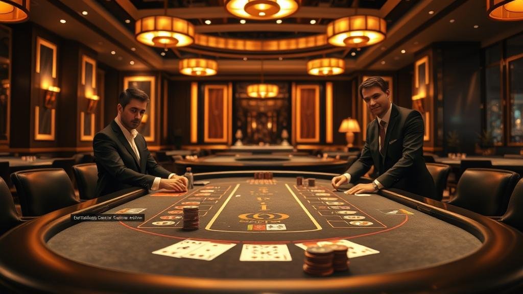 สถิติและเค้าไพ่บาคาร่าที่แสดงผลบนหน้าจอ