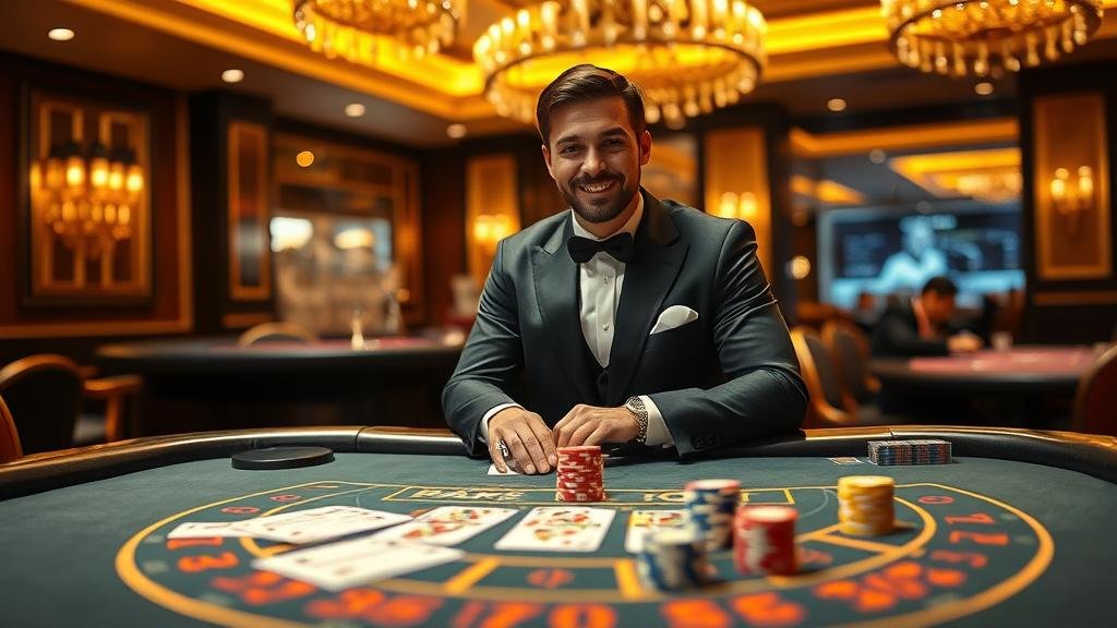 การวางเดิมพันในเกมบาคาร่าสด