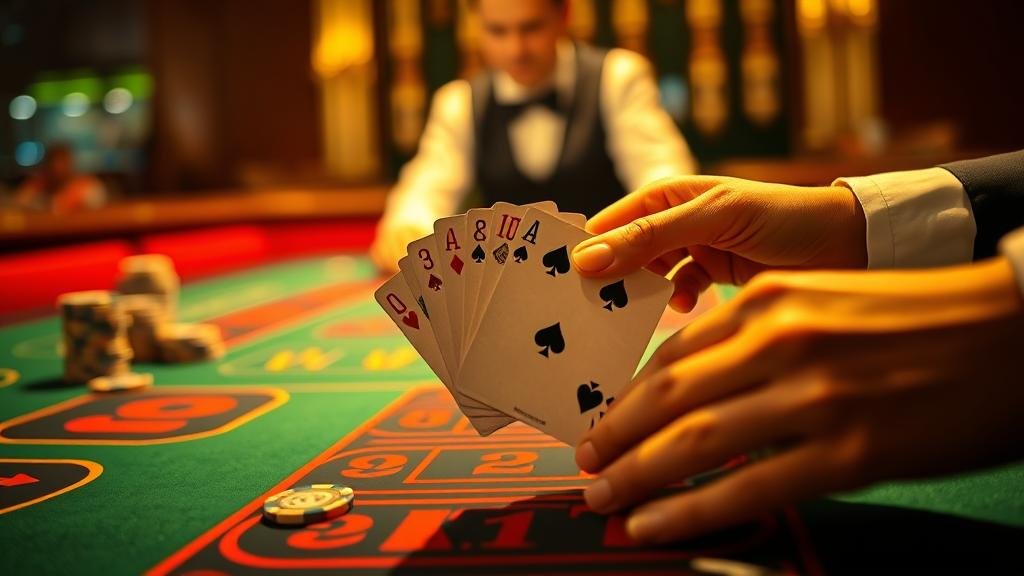 ภาพแสดงกลยุทธ์การเดินเงินบาคาร่า