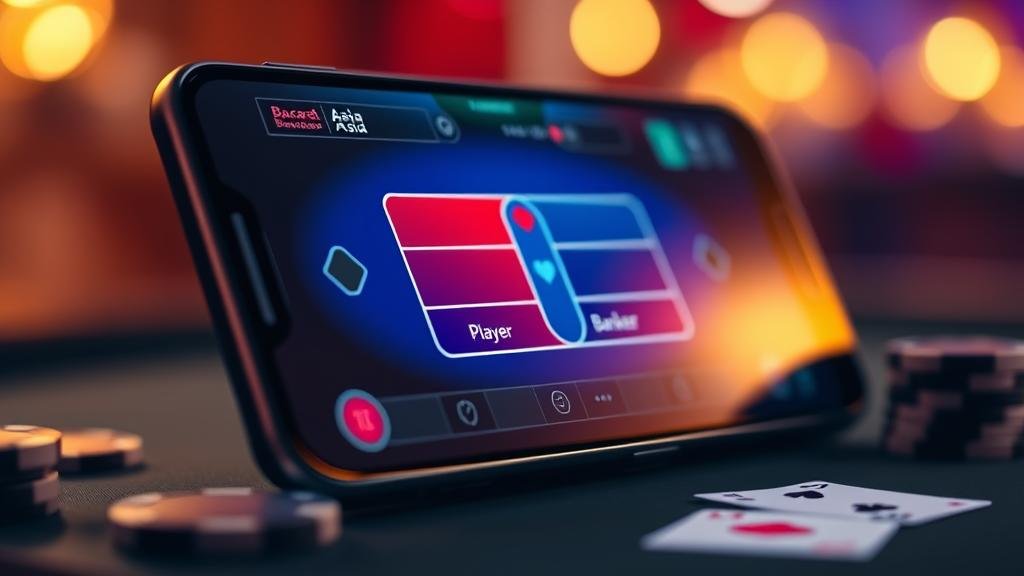 บาคาร่าเอเชีย: เทคนิคเดินเงินฉบับมือใหม่ งบไหนก็เล่นได้บนมือถือ Android