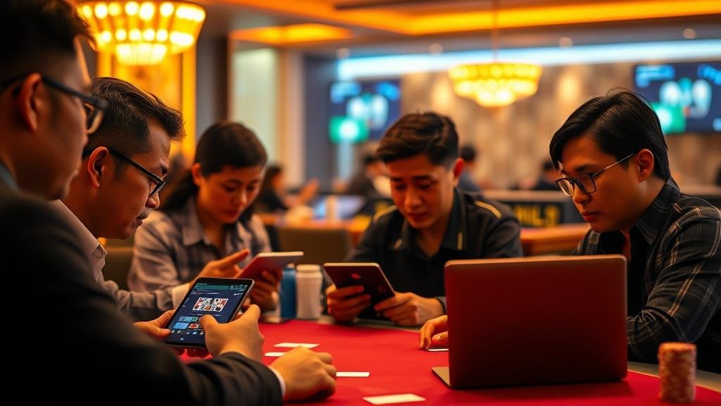 การวางเดิมพันในเกมบาคาร่าออนไลน์