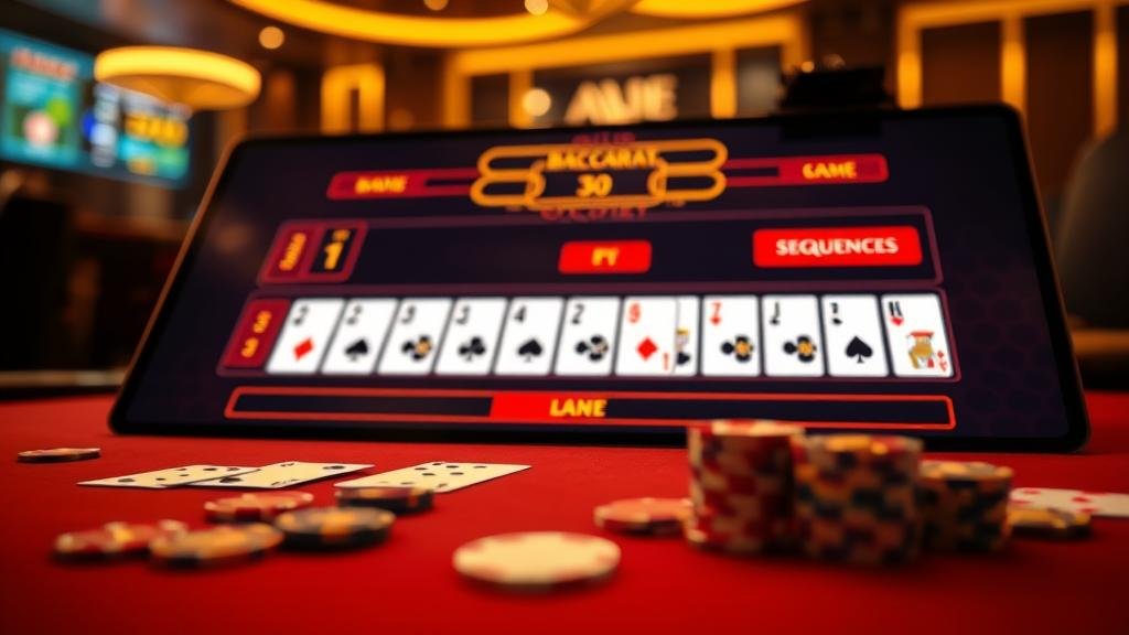 ตัวอย่างเค้าไพ่บาคาร่า เช่น ถนนตาโต ถนนไม้ขีด