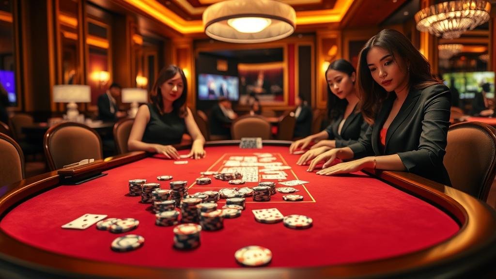 ตารางแสดงเค้าไพ่บาคาร่า ถนนใหญ่ และ ถนนไม้ขีด