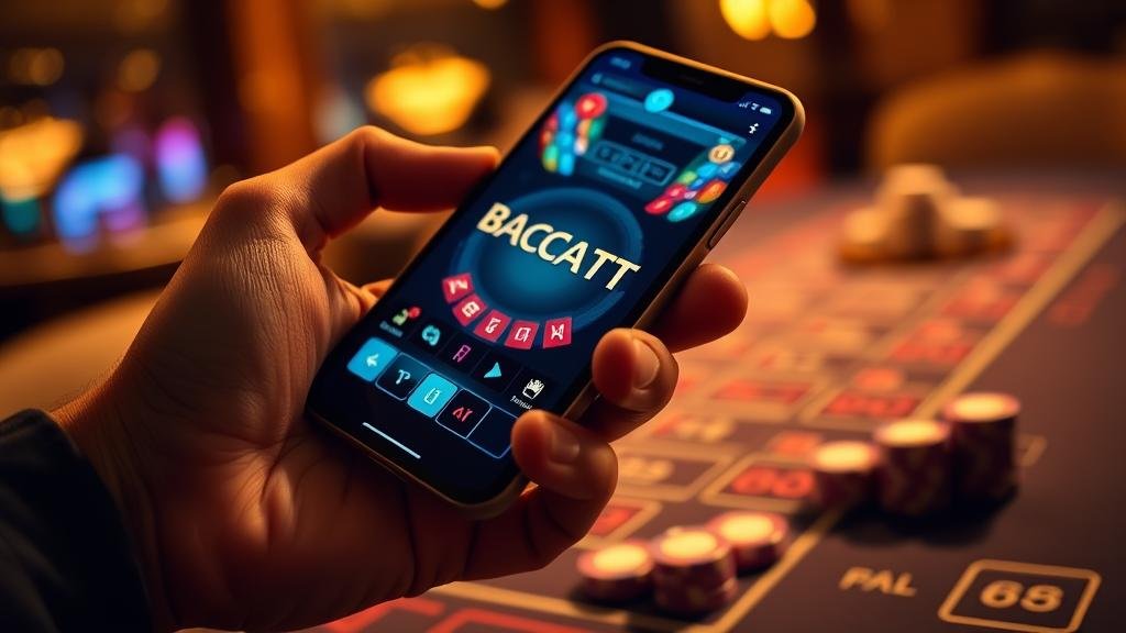 การเดินเงินบาคาร่าบนแท็บเล็ต