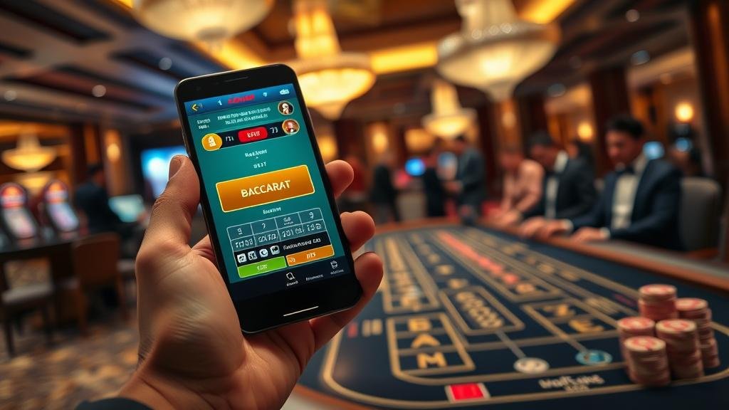 สถิติบาคาร่าบนแท็บเล็ต