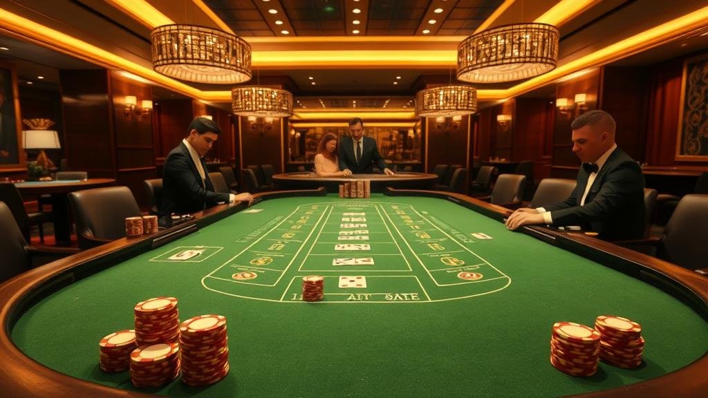 หน้าจอเกมบาคาร่า AllBet