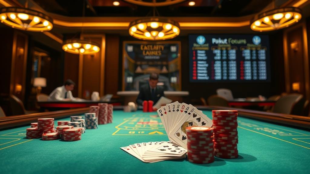 ตัวอย่างเค้าไพ่บาคาร่า