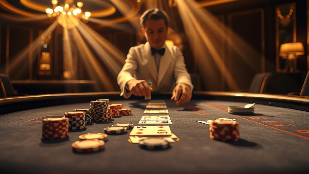 อินเทอร์เฟซเกมบาคาร่าสายฟ้าจากค่ายยุโรป