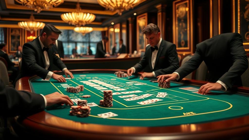 หน้าจอแสดงผลเค้าไพ่บาคาร่า ถนนใหญ่