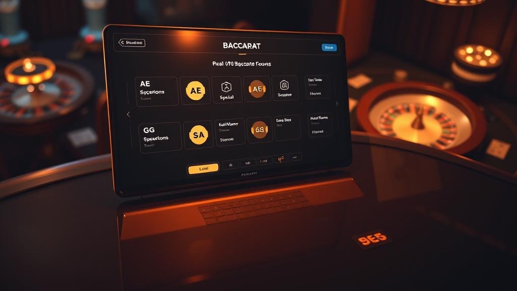 บาคาร่า: สแกนห้องพิเศษ AE, SA, DG อัตโนมัติ พร้อมวิธีดูอัตราจ่าย ทำเงินง่าย