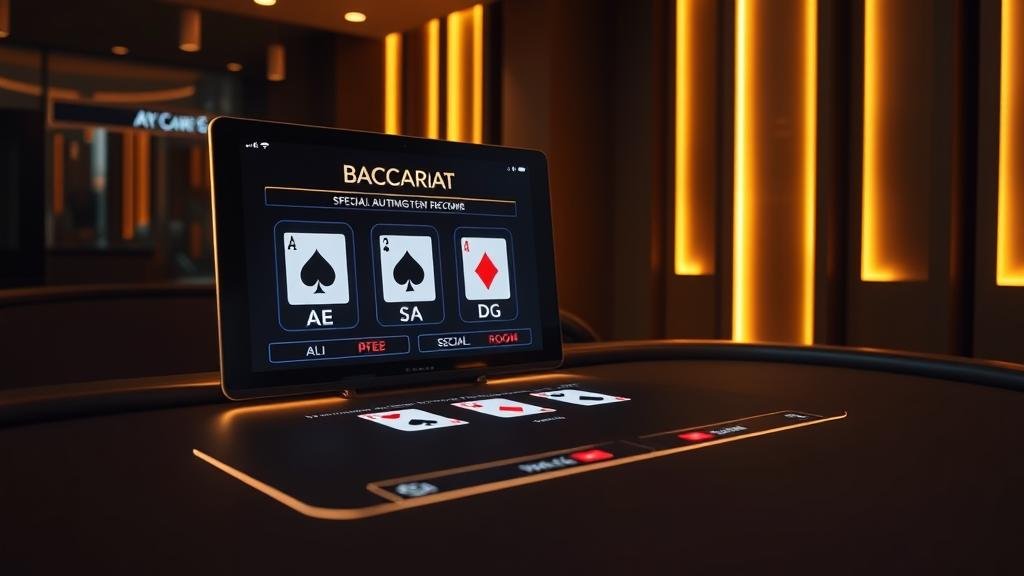 ตารางแสดงอัตราจ่ายพิเศษของบาคาร่า