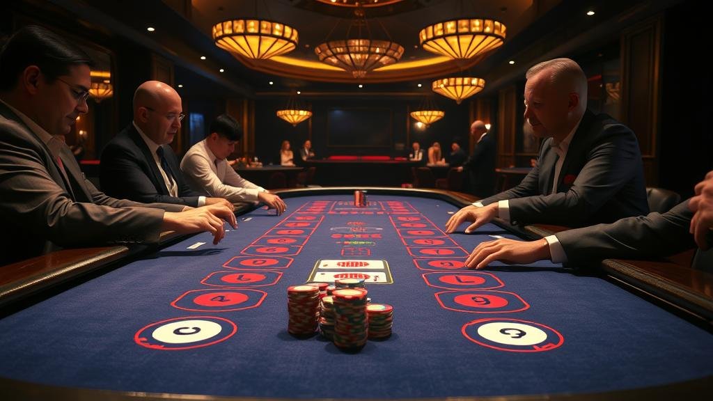 บาคาร่า: คู่มือเลือกห้อง Evolution, EBet, Ezugi, TVBet พร้อมเทคนิคเดินเงินระด...