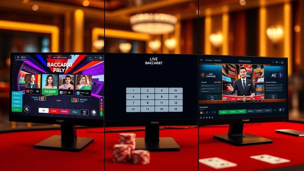 เปรียบเทียบบาคาร่าสด AE และ WM