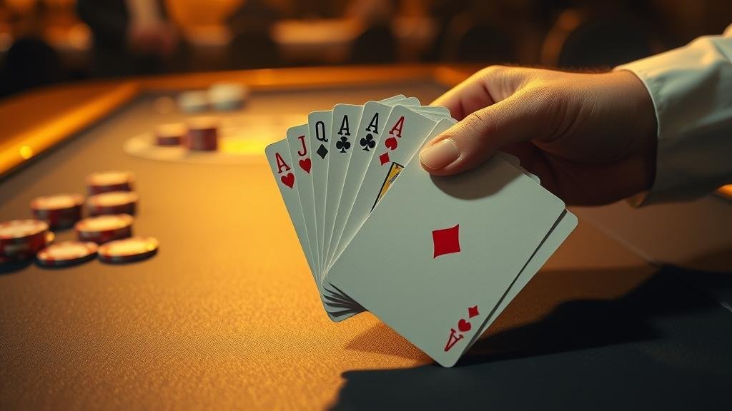 หน้าจอเกมบาคาร่าสดจากคาสิโนออนไลน์