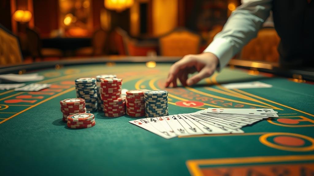 หน้าจอแสดงผลอัตราจ่ายและสถิติบาคาร่า