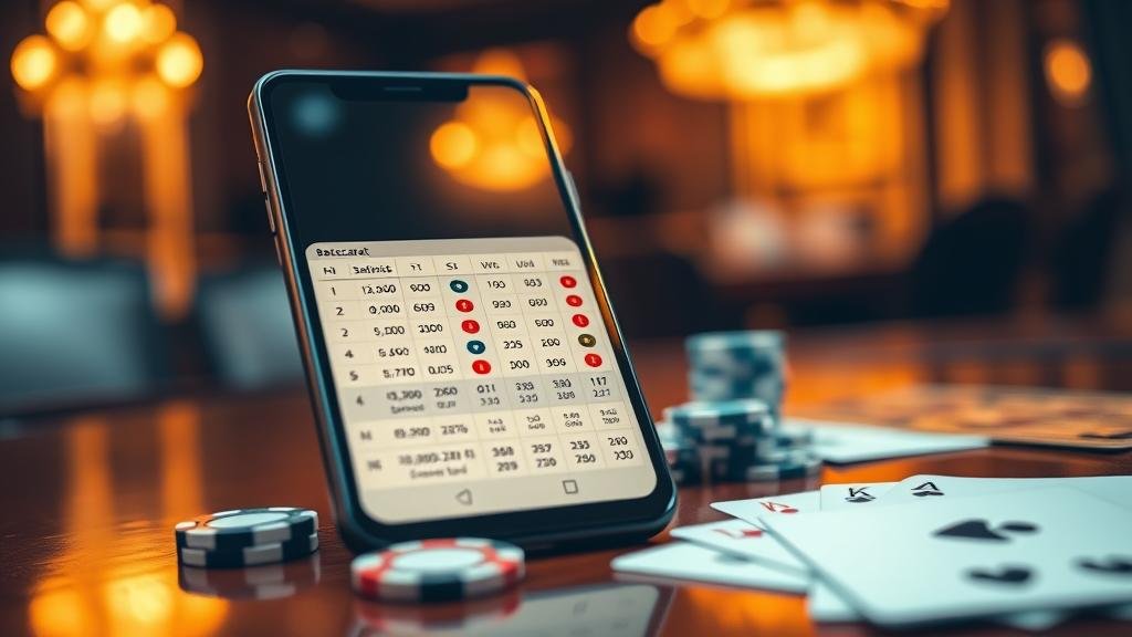 บาคาร่าบนมือถือ: ไกด์ไลน์อ่านสถิติและเลือกห้องฉบับเข้าใจง่ายสำหรับนักเดิมพัน