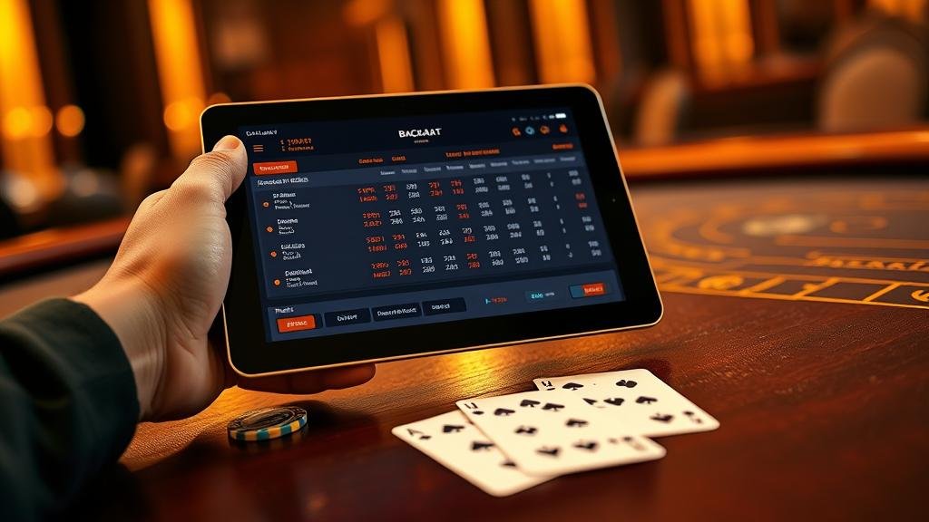 คู่มือเซียนบาคาร่า: เจาะลึกสถิติสดบนแท็บเล็ตและ iOS พร้อมเทคนิคคุมความเสี่ยง
