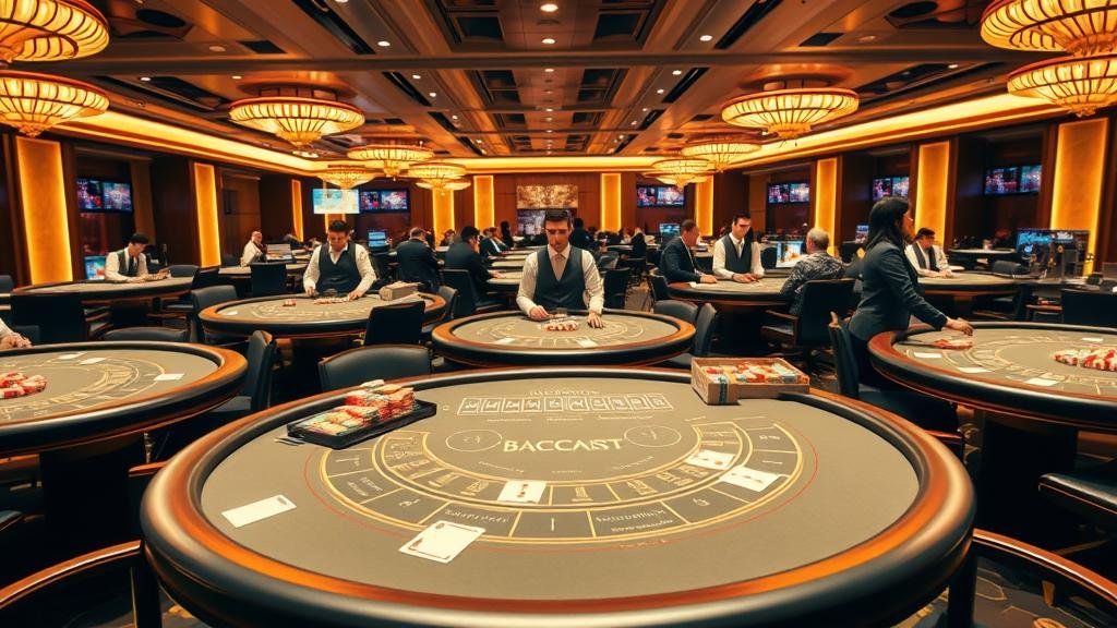 เค้าไพ่บาคาร่า มังกรยาว และปิงปอง