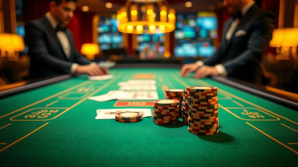 การเปิดไพ่แบบ Squeeze ในบาคาร่า Evolution