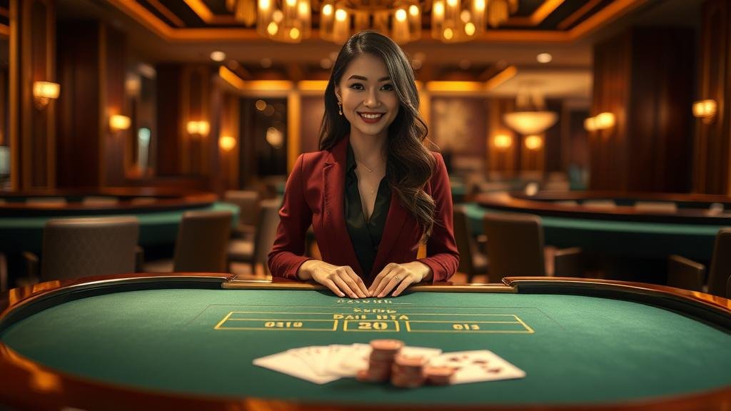 หน้าจอแสดงสถิติและตัวเลือกเดิมพันบาคาร่า AG