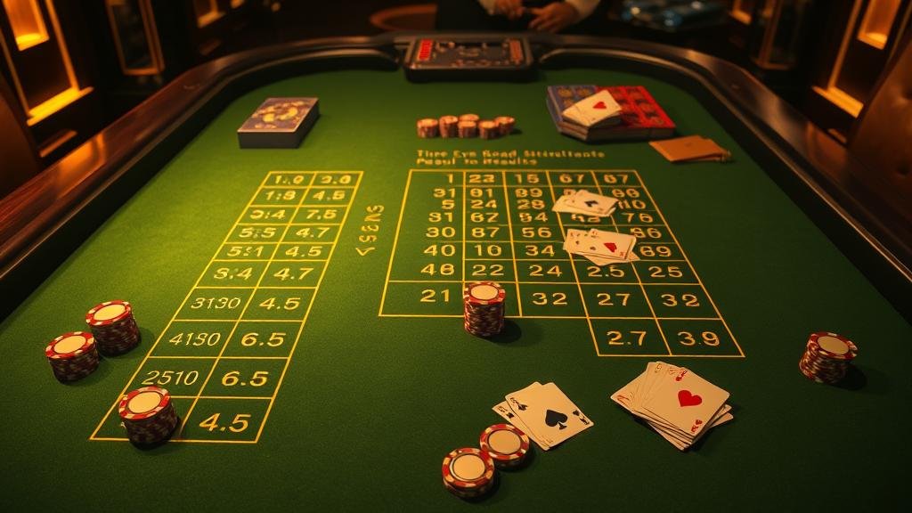 รูปแบบไพ่มังกรยาวในบาคาร่า