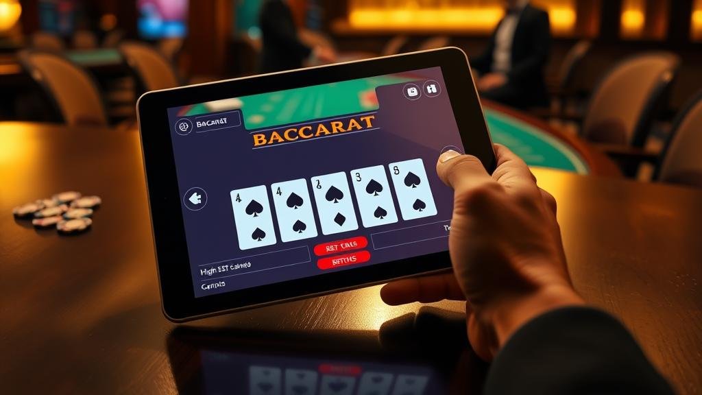 การดูสถิติบาคาร่าบนมือถือ