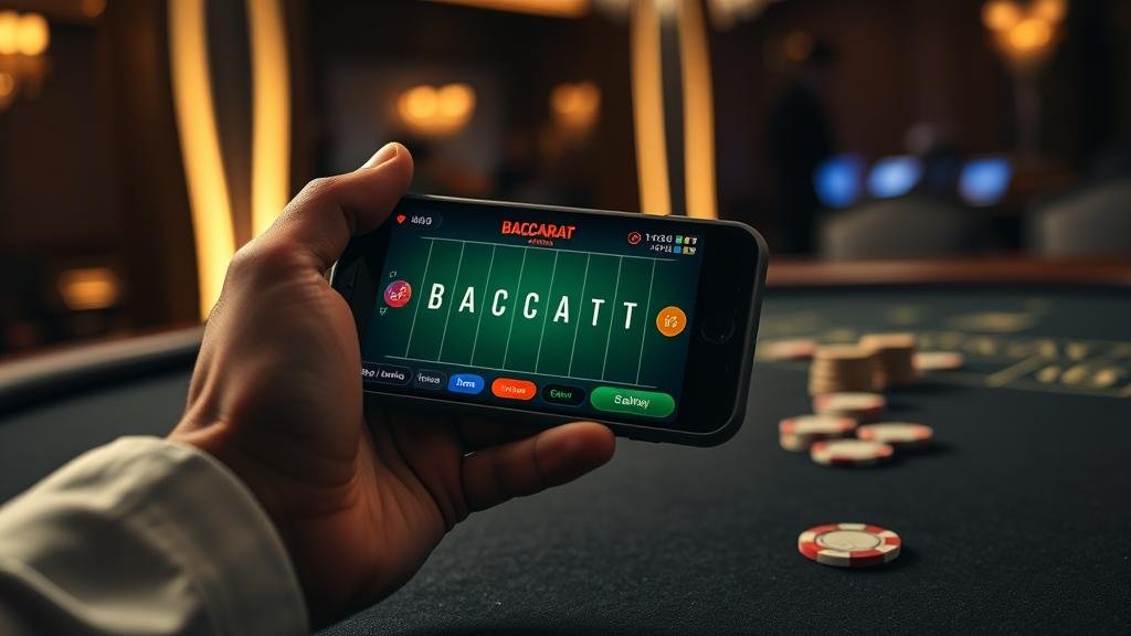 เปรียบเทียบบาคาร่าบนแท็บเล็ตและมือถือ