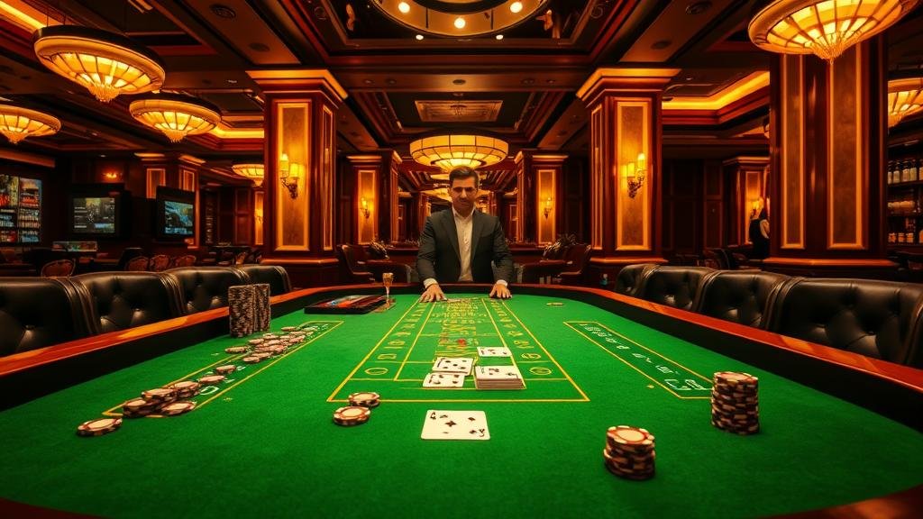 หน้าจอแสดงสถิติและรูปแบบไพ่บาคาร่า Evolution