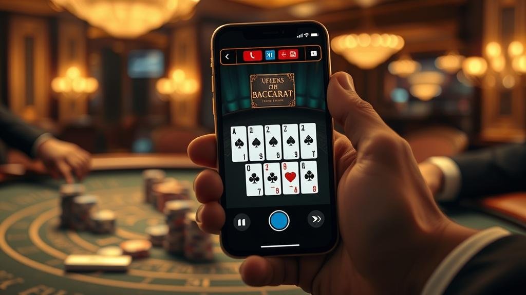 บาคาร่า: คู่มือวิเคราะห์ไพ่แม่นยำ พร้อมเทคนิคเดินเงินยั่งยืนบนมือถือ iOS