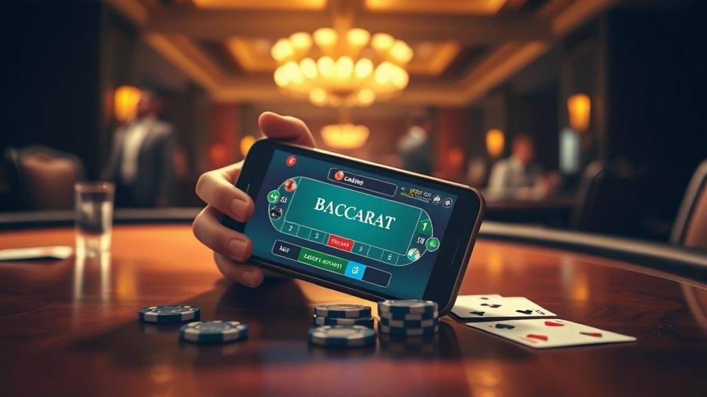 การเล่นบาคาร่าบนอุปกรณ์ต่างๆ