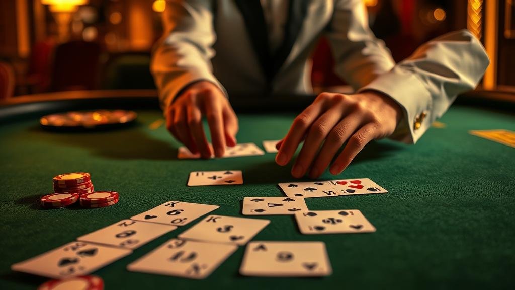 นักพนันมืออาชีพกำลังวางแผนการเล่นบาคาร่า