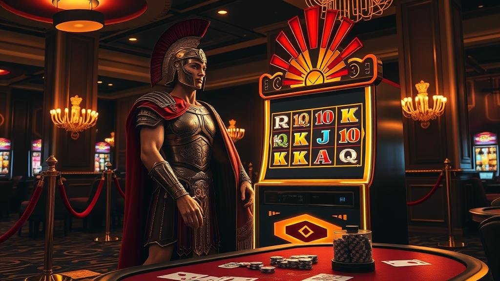 หน้าจอทดลองเล่น Roma Slot Joker