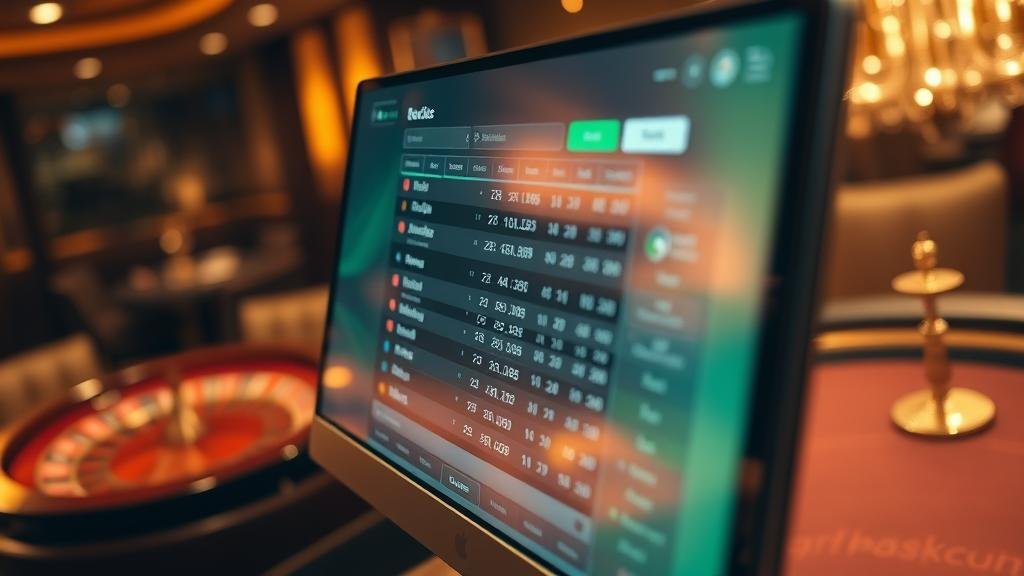 โต๊ะวิเคราะห์ข้อมูลการแข่งขันฟุตบอลเพื่อการแทงบอล