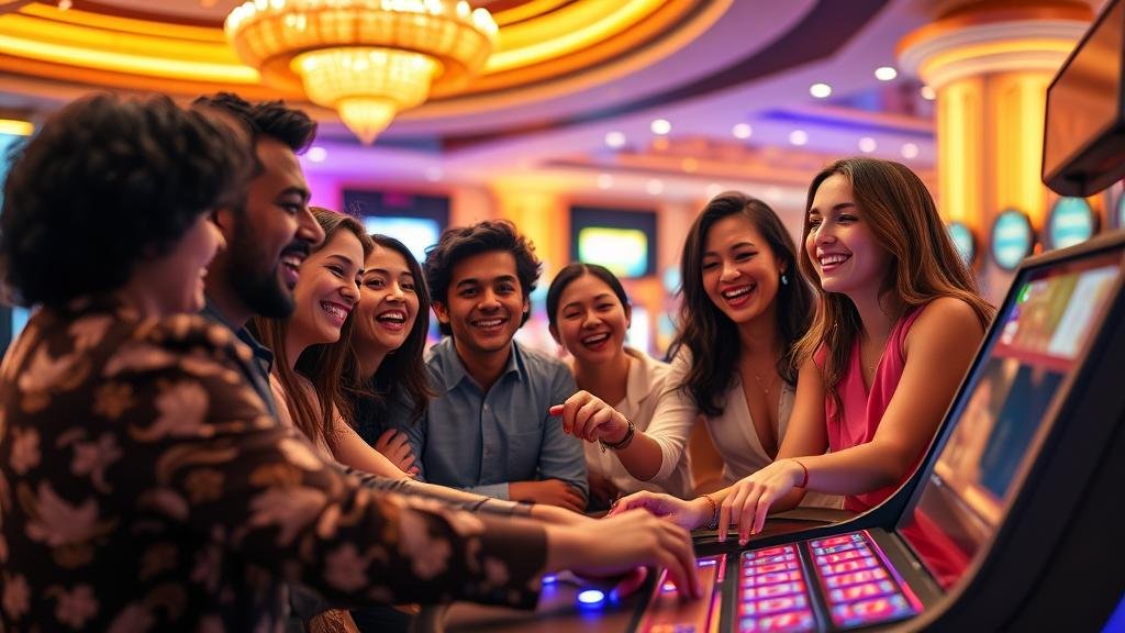 ปุ่มซื้อฟรีสปินบนหน้าจอเกมสล็อต