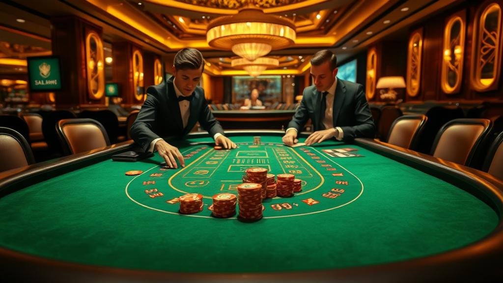 ตัวอย่างเค้าไพ่บาคาร่า SA Gaming