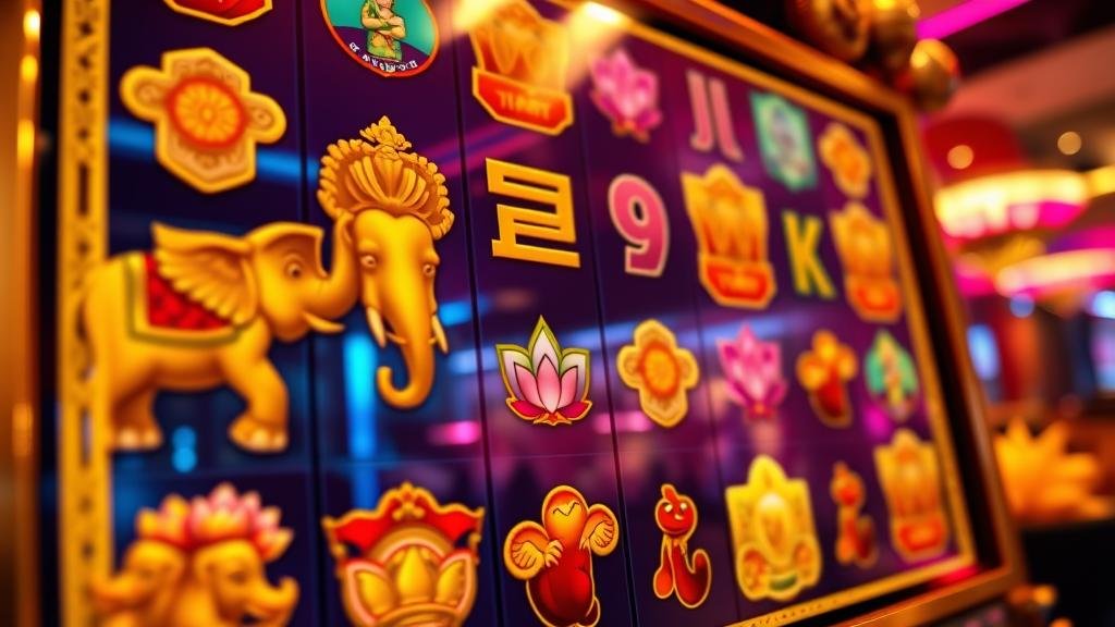 โต๊ะบาคาร่าหรูหราพร้อมไพ่และชิป