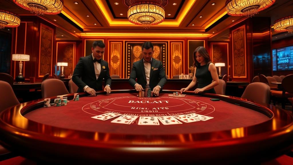 ตารางแสดงเค้าไพ่บาคาร่า